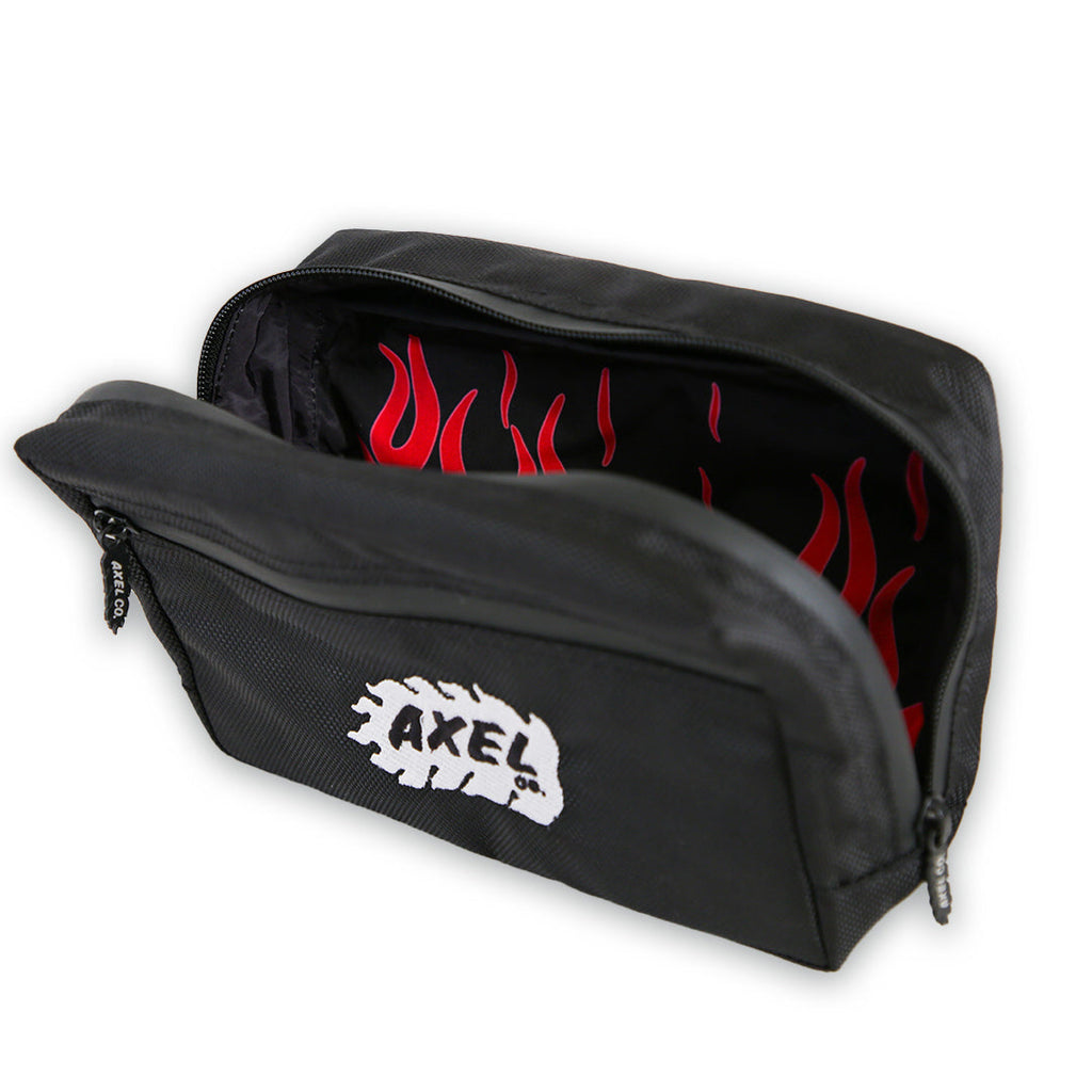 Black Canvas Motorcycle Bar Bag