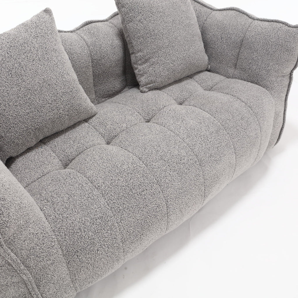 Cozy Beanbag Chair With High Resilience Foam Core For 2