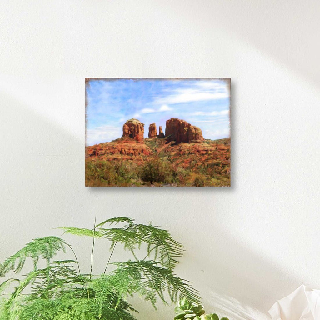 Canyon Art Wooden Wall Art by Nature Wonders - Nature Wildlife Decor  - 95367B