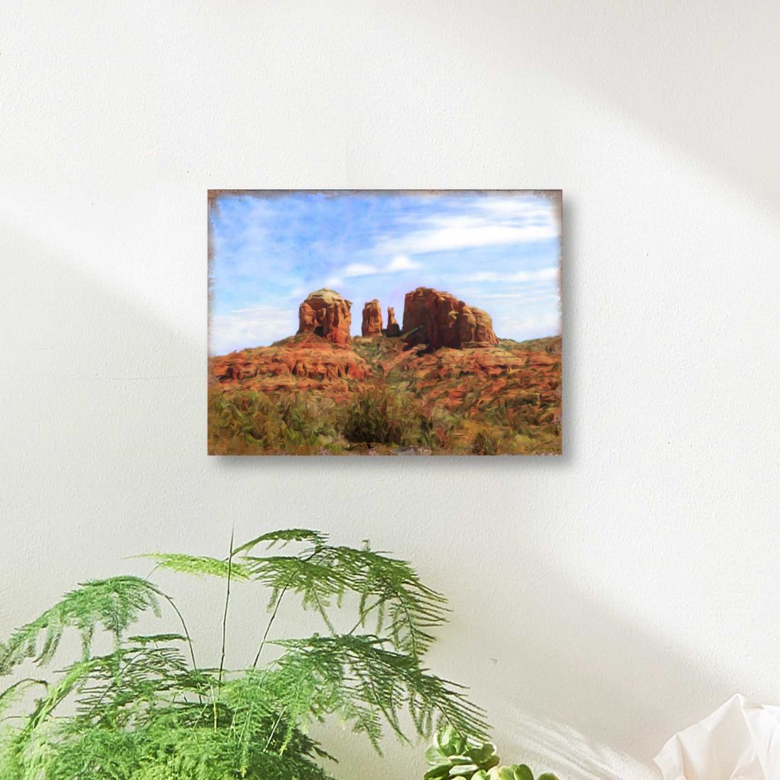 Canyon Art Wooden Wall Art by Nature Wonders - Nature Wildlife Decor  - 95367B