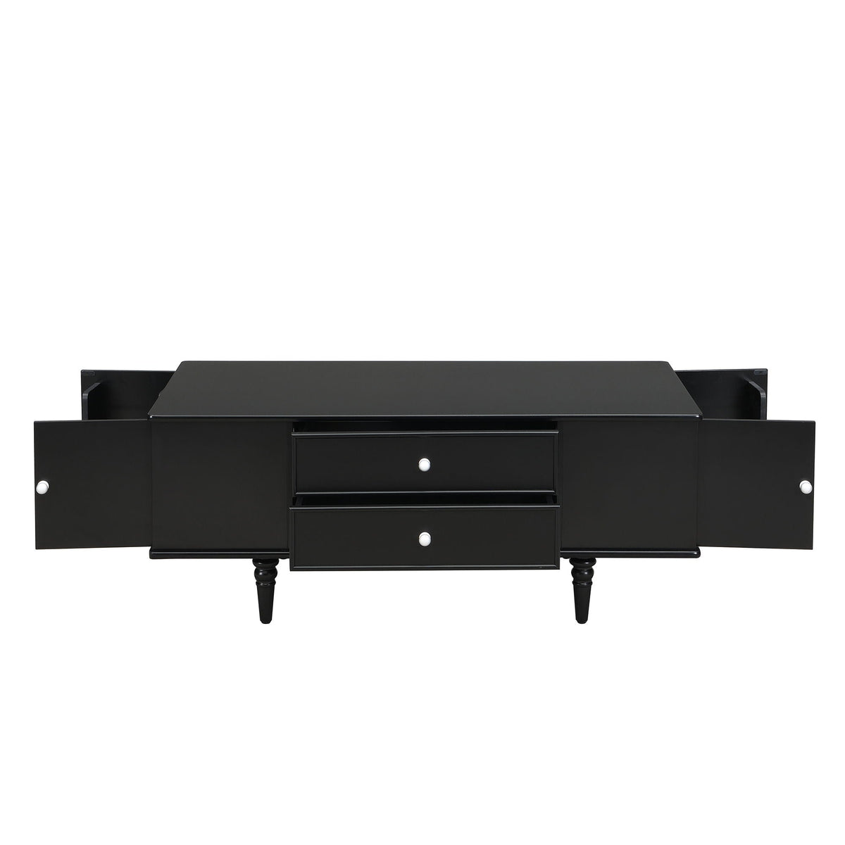 Modern Rectangle Coffee Table With Four Drawers
