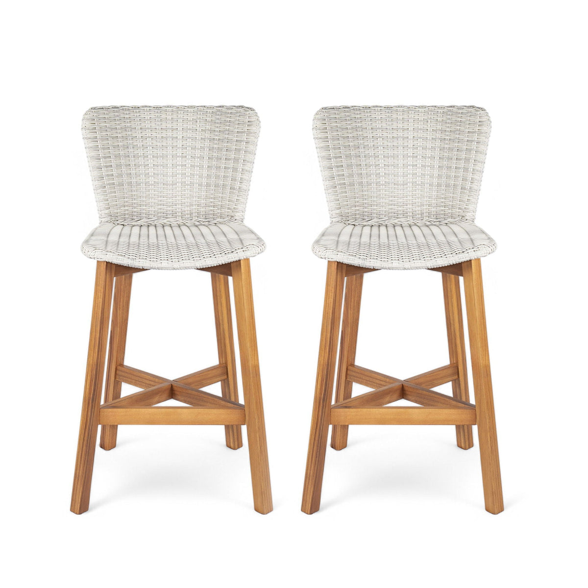 Lymington Outdoor Bar Stool Set of 2