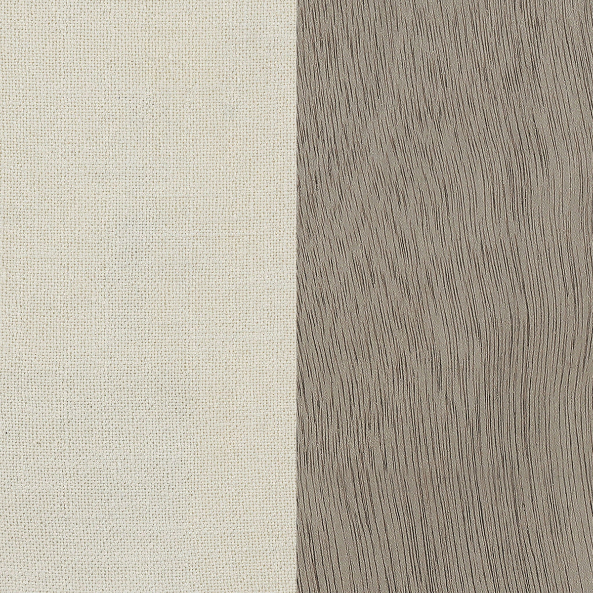 Upholstered Dining Chair With Rolled Edge Seat Back (Set of 2) - Beige