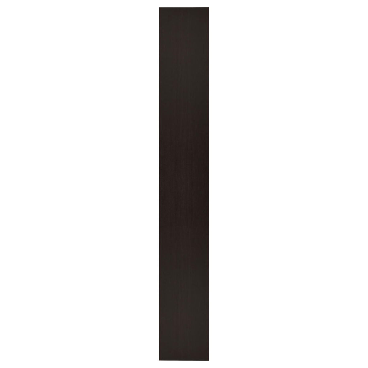 Rectangular Bookcase Tall Slim Storage With 9 Shelves - Brown