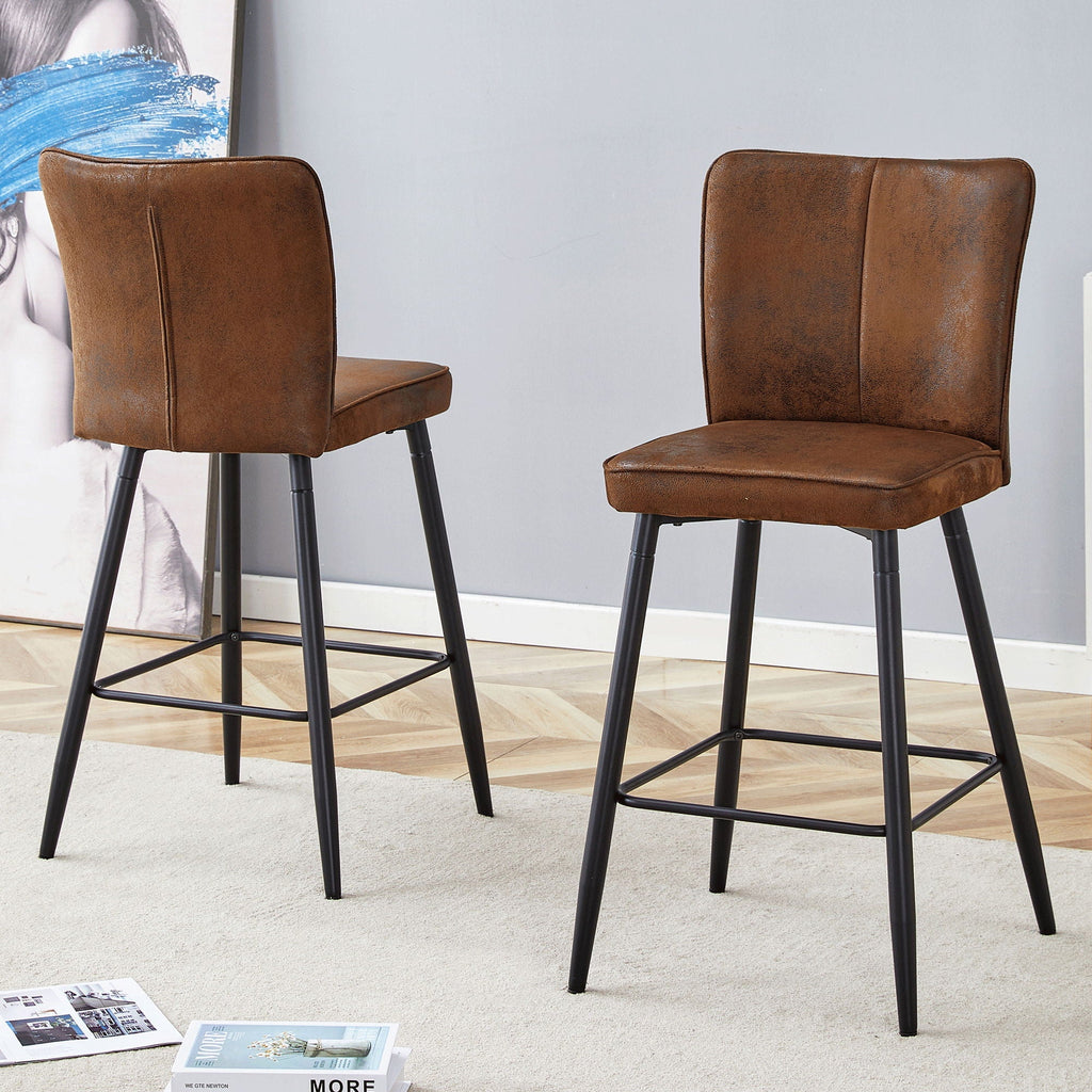 Modern Style Chair With Sleek Backrest Design (Set of 2)