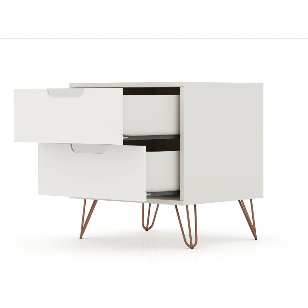 Rockefeller - 2 Drawer Nightstand