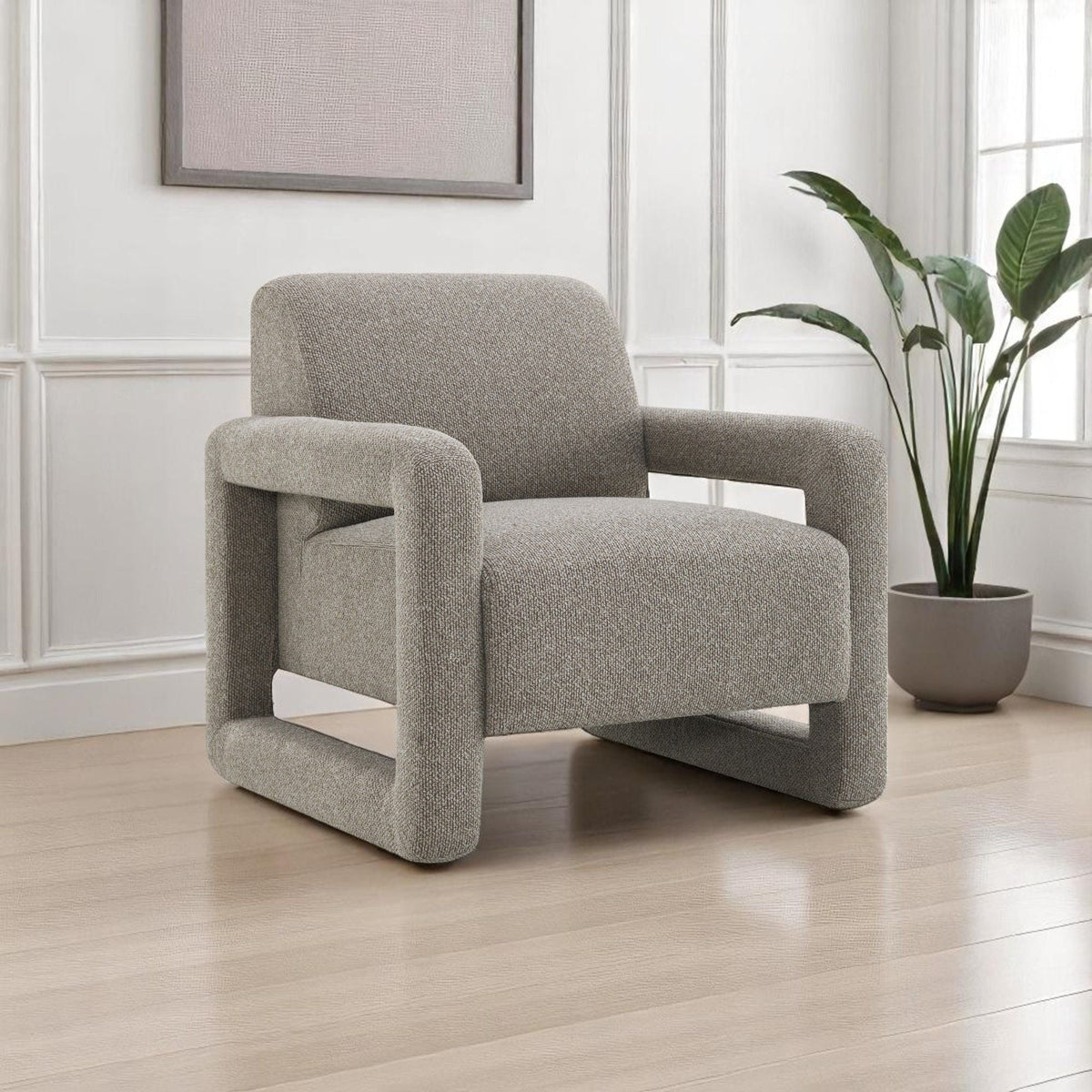 Glenda - Accent Chair - Gray