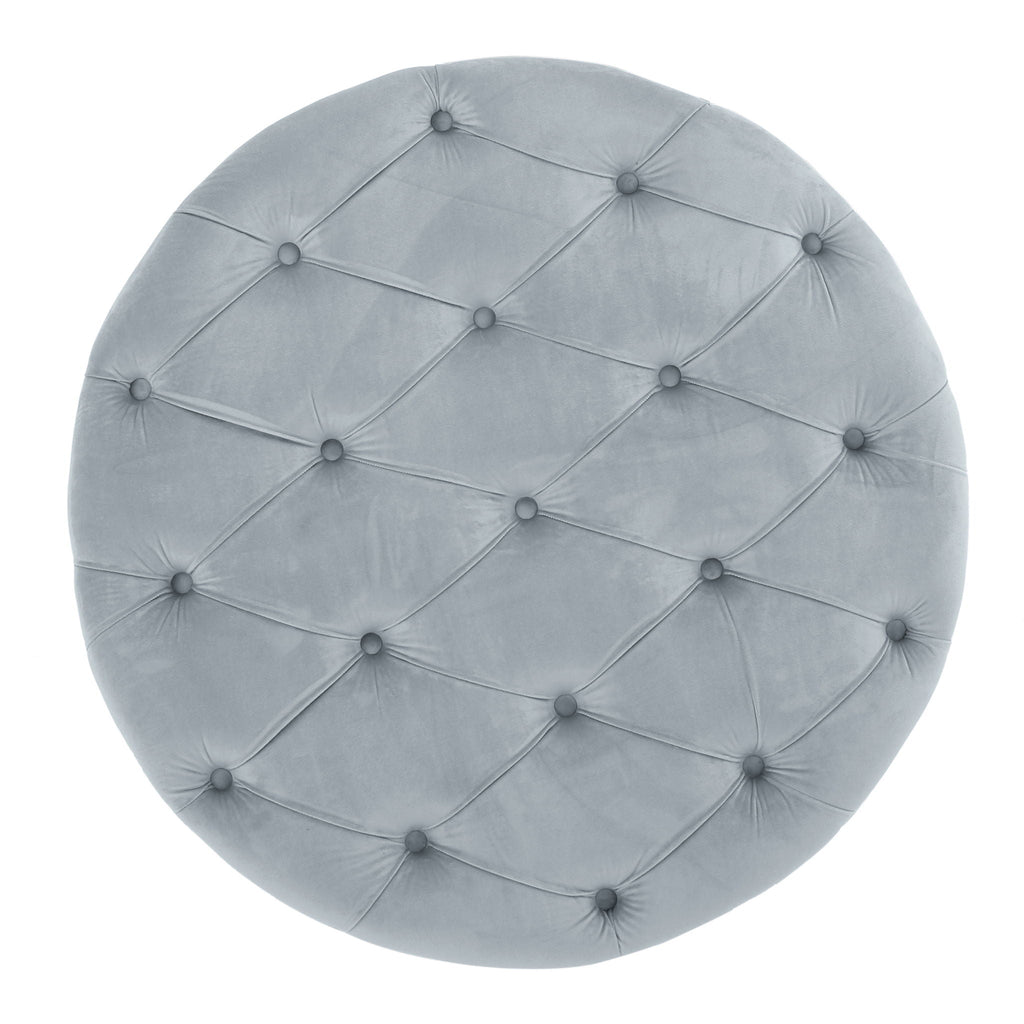 Modern Glam Ottoman Velvet