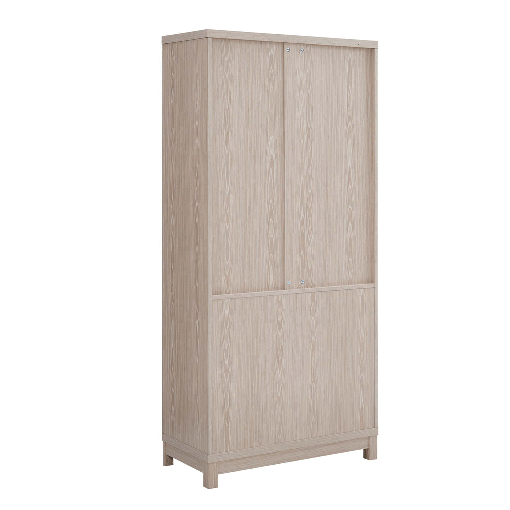 Jodie - Bookcase Cabinet With 6 Adjustable Shelves - Oak