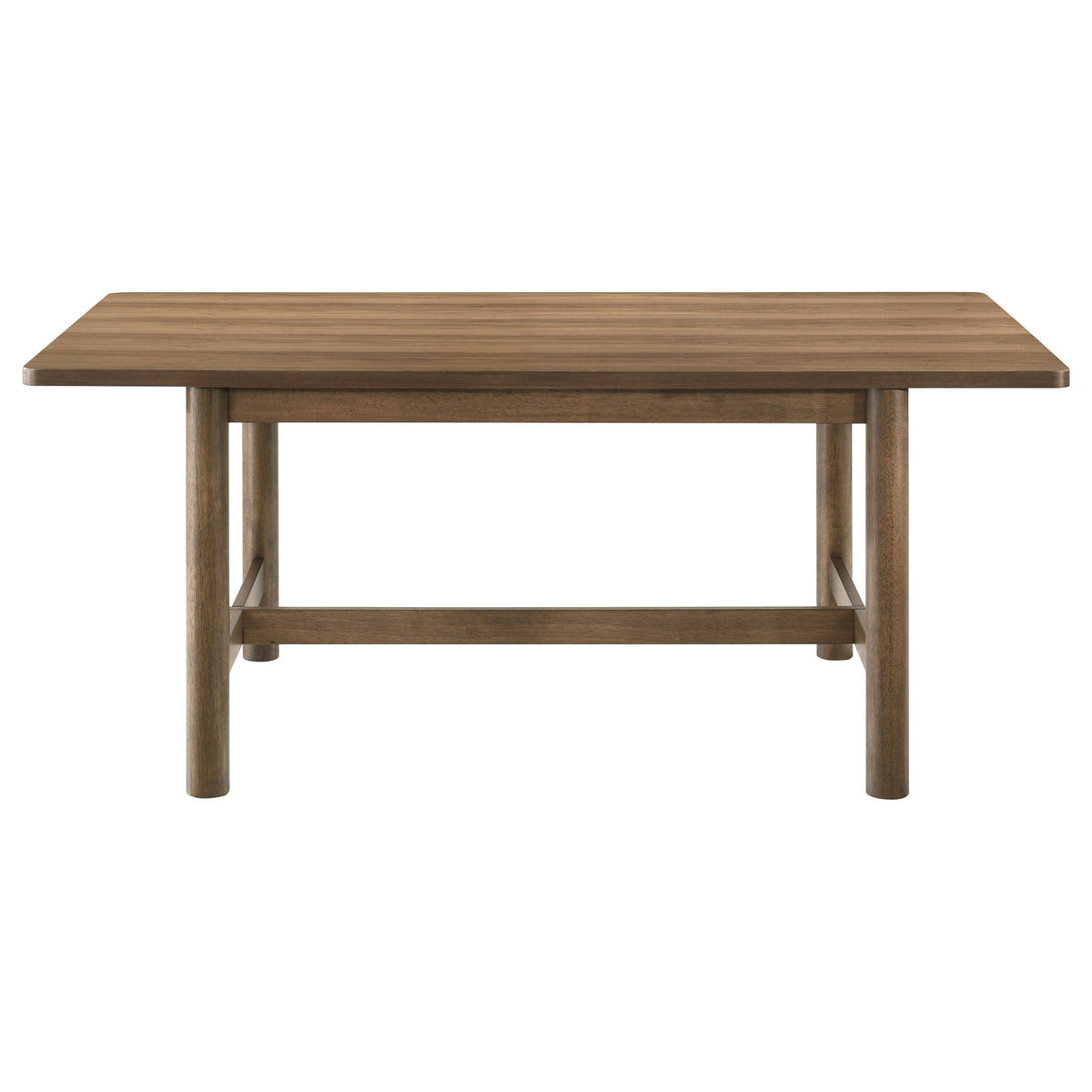 Graham - 7 Piece Rectangular Dining Table Set - Walnut