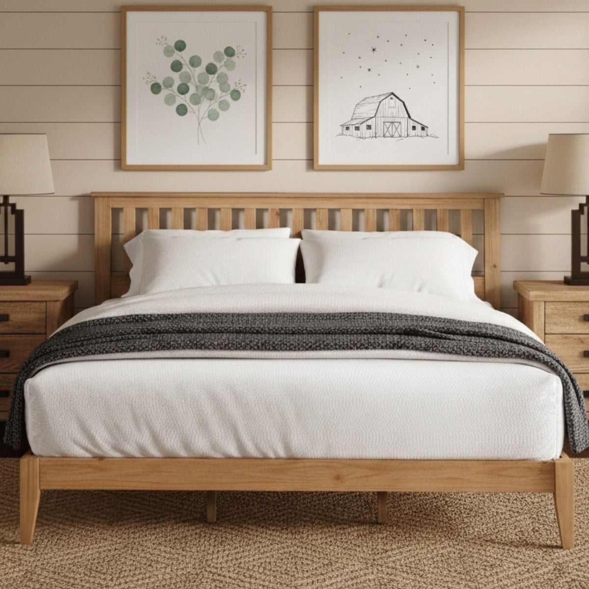 Malinda - Panel Bed