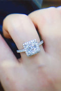 2 Carat Sparkala™ Platinum Over Pure Sterling Silver Ring