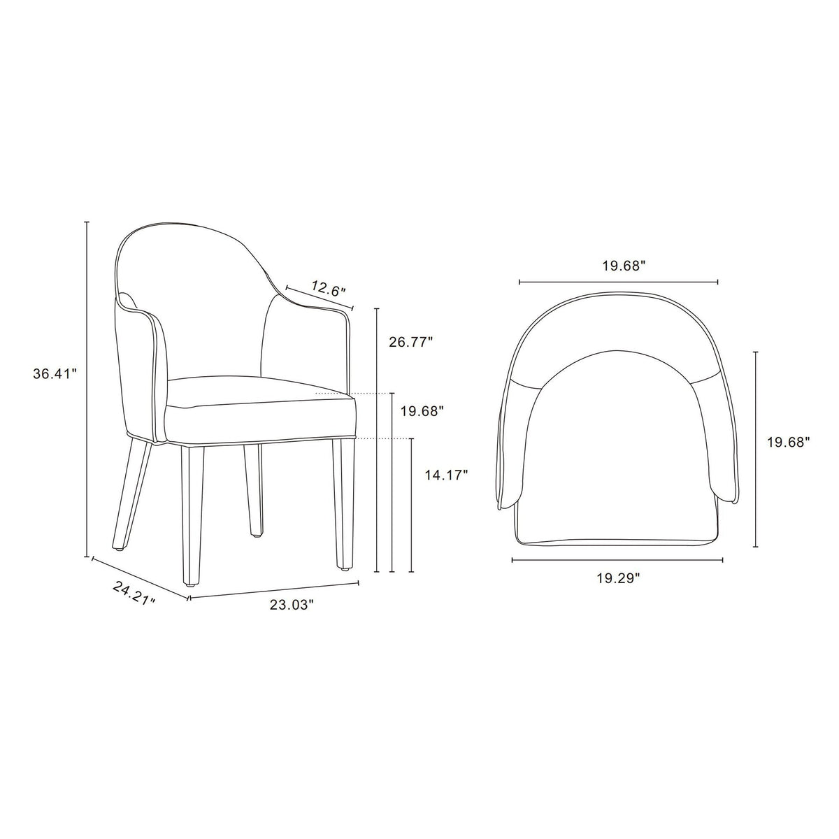 Hillman - Modern Armchair