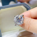 5 Carat Round Cut Sparkala™ Engagement Ring