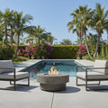 34-Inch Round Propane Fire Pit Table