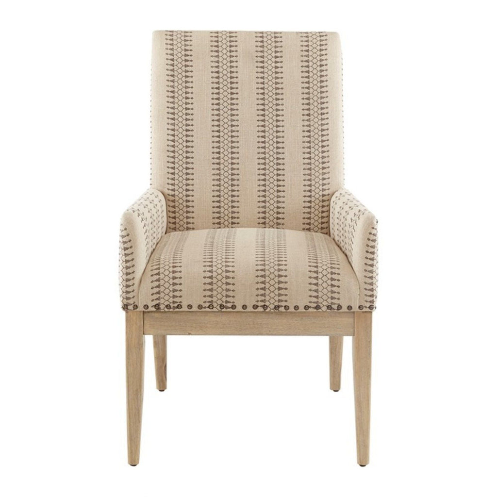 Rika - High Back Dining Armchair (Set of 2) - Natural