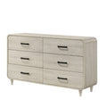 6 Drawer Dresser With Ample Storage Space - Antique White