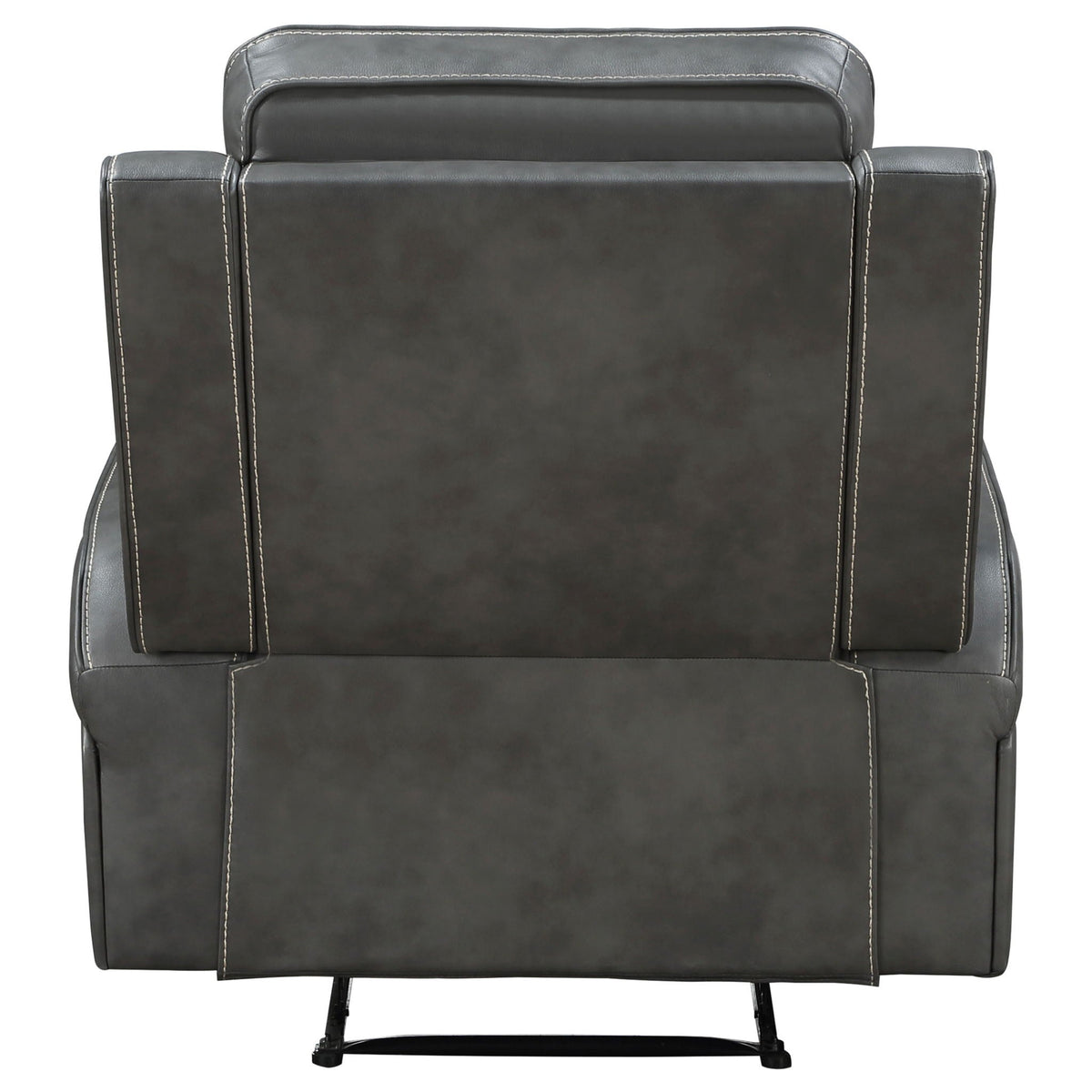 Forrest - Recliner Chair With Tufted Upholstery - Gray
