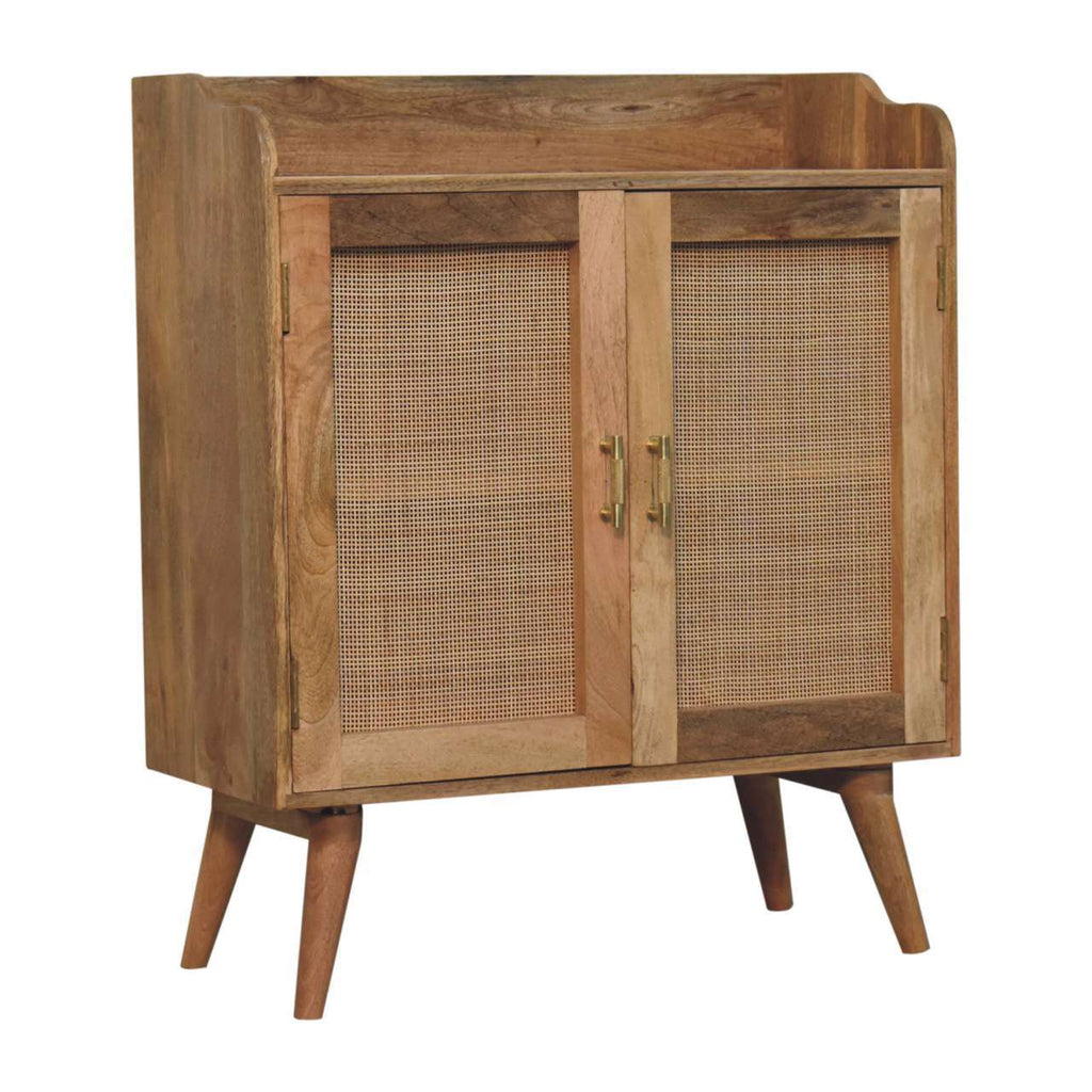 Larissa - T Bar Raised Cabinet - Brown