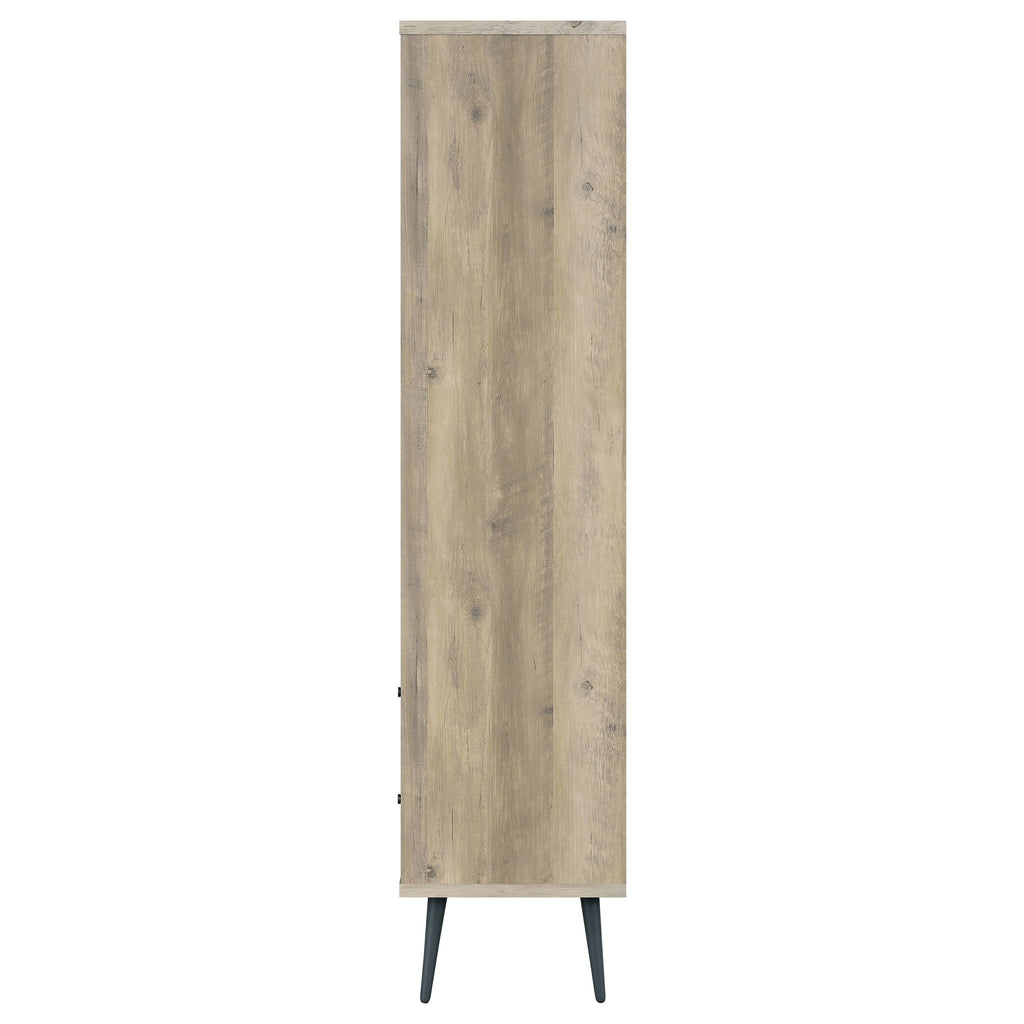 Minerva - 3 Shelf Bookcase With Drawers - Natural