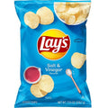 Lays Potato Chips, Salt & Vinegar, 7.75 Oz