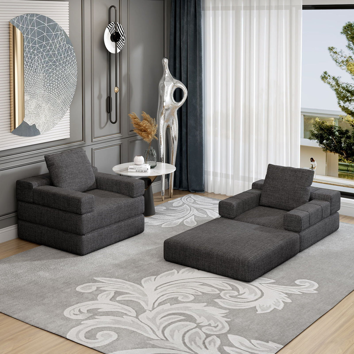 Single Sofa Chair That Converts To A Single Sofa Bed