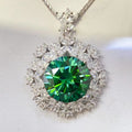10 Carat Sparkala™ 925 Sterling Silver Pendant Necklace