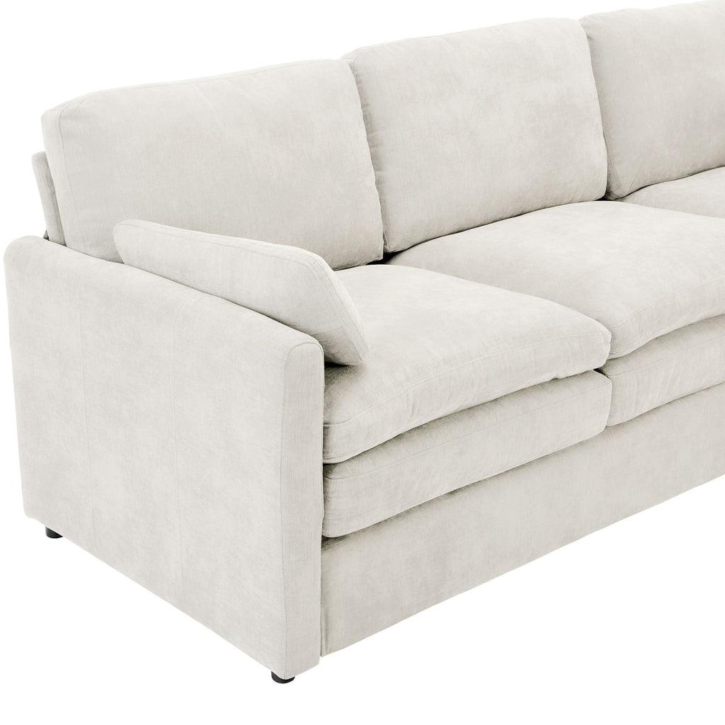 Cozy Upholstered Cushion Armchair For Living Room