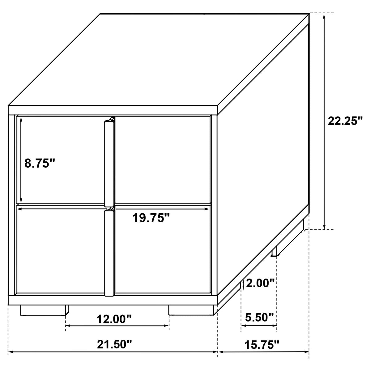 Jeremiah - Bedroom Set With LED Headboard