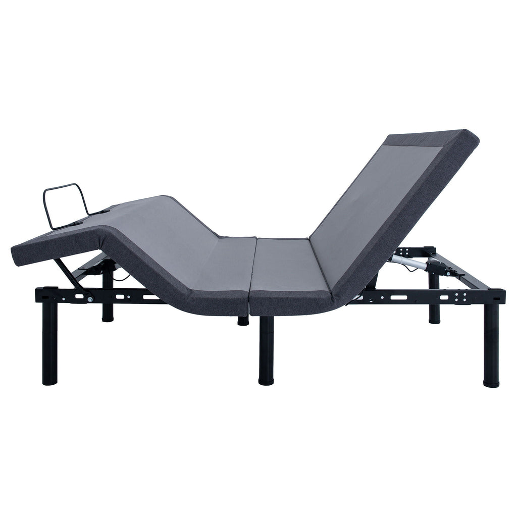 Kelven - Adjustable Bed Base With Wireless Remote And Dual Massage Motors