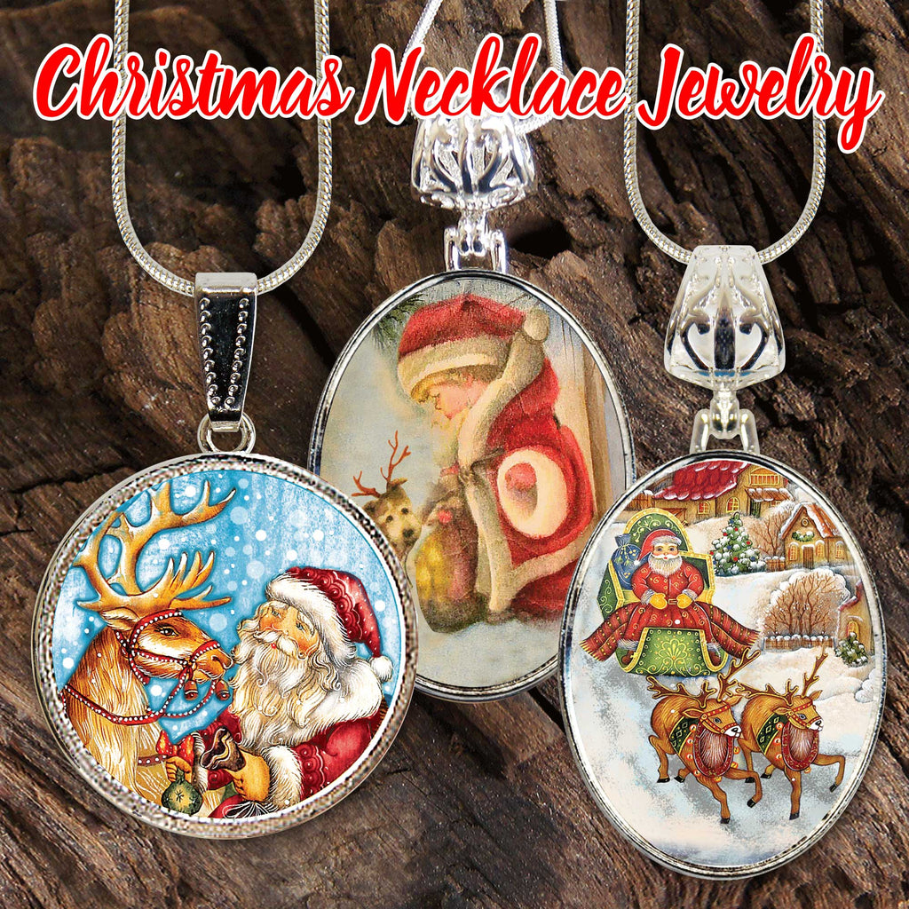 Baby Angel Girl, Watching Over Silver Plated Medal Pendant Necklace - 44152O