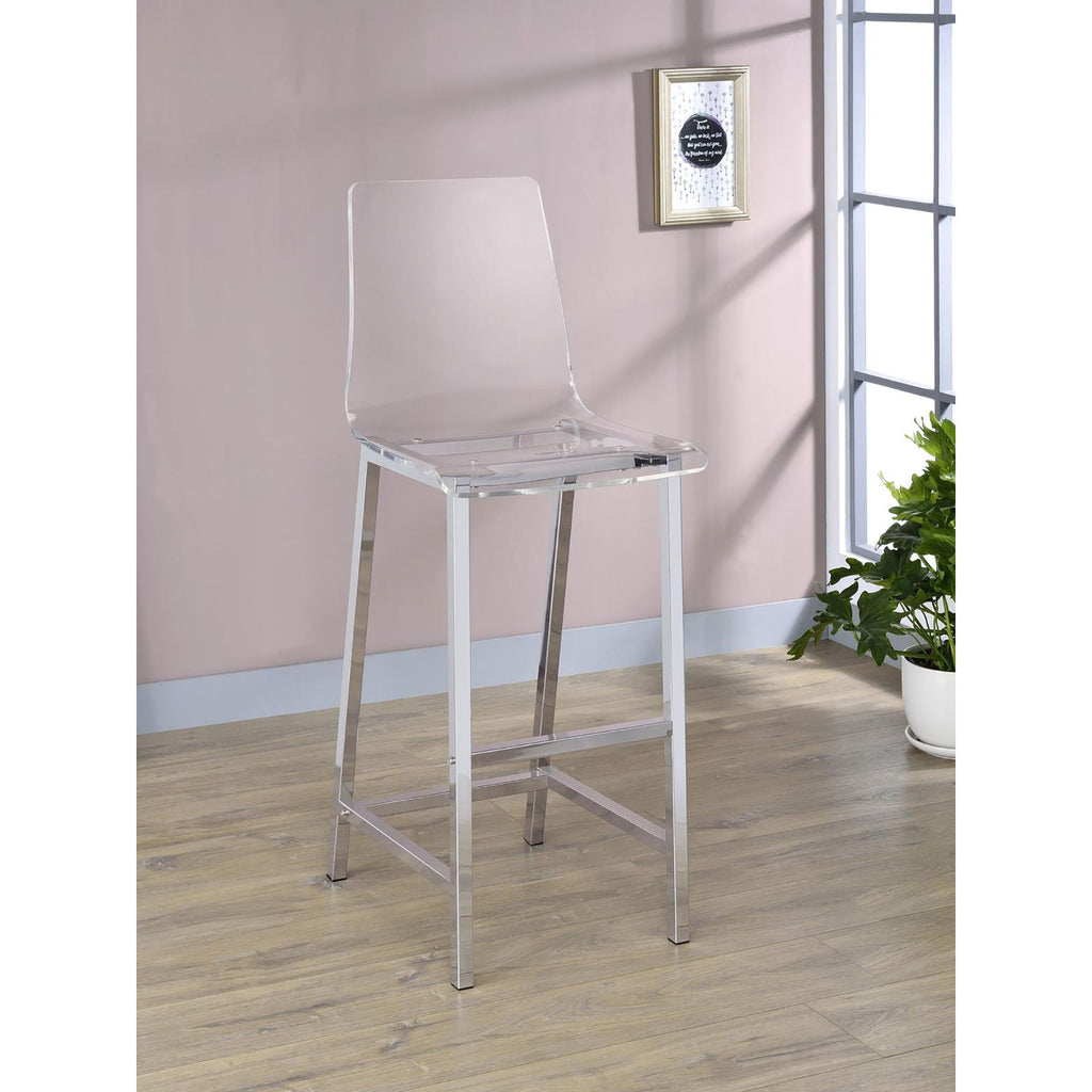 Bar Stools (Set of 2) - Clear