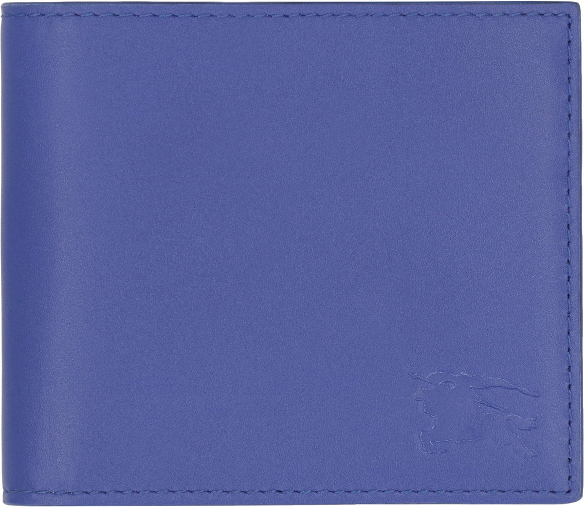 BURBERRY Mini Leather Flap-Over Wallet