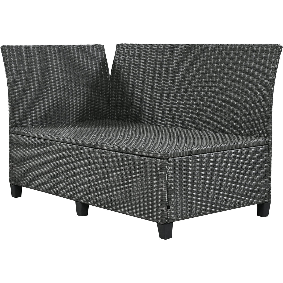 Tomax 5-Piece Outdoor Patio Rattan Sofa Set