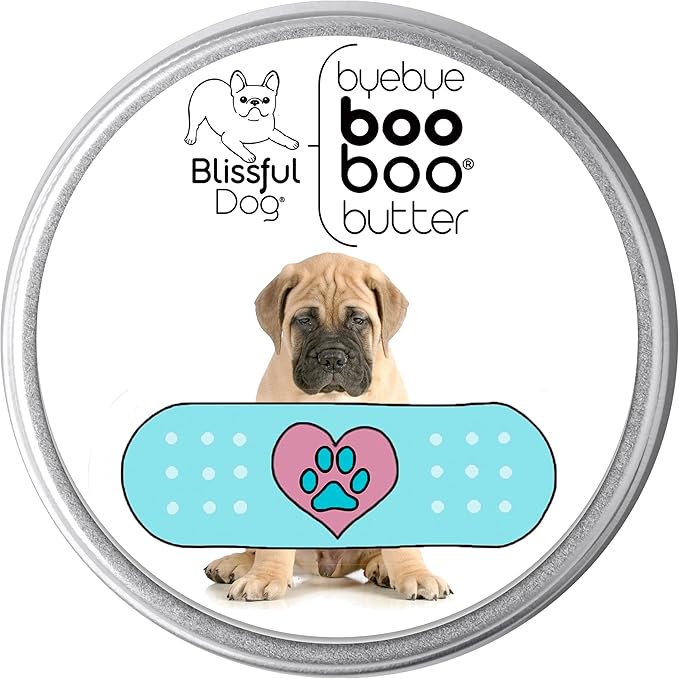 The Blissful Dog 8 oz TIN Bullmastiff Booboo Butter
