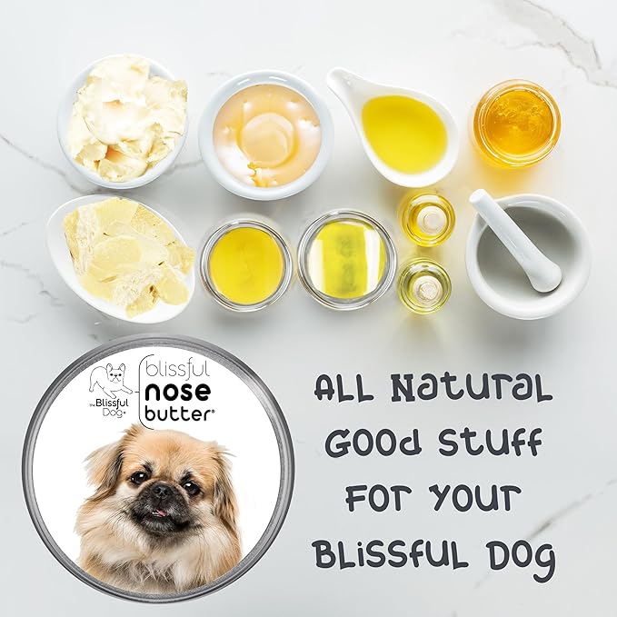 The Blissful Dog Tibetan Spaniel Unscented Nose Butter - Dog Nose Butter, 2 Ounce