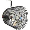 Schaefer VK12-B VersaKool Air Circulator Ceiling Wall Mount Greenhouse Fan & Aluminum Blade, 1470 CFM, 1/10 hp, Energy-Efficient Commercial Fan for Patio, Garage, Industrial & Workshop (Black)