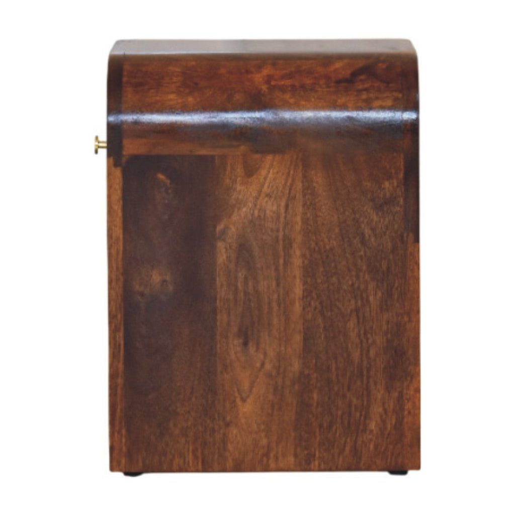 Mini Darcy - Nightstand With Curved Edges