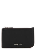 ALEXANDER MCQUEEN Mini Leather Card Holder