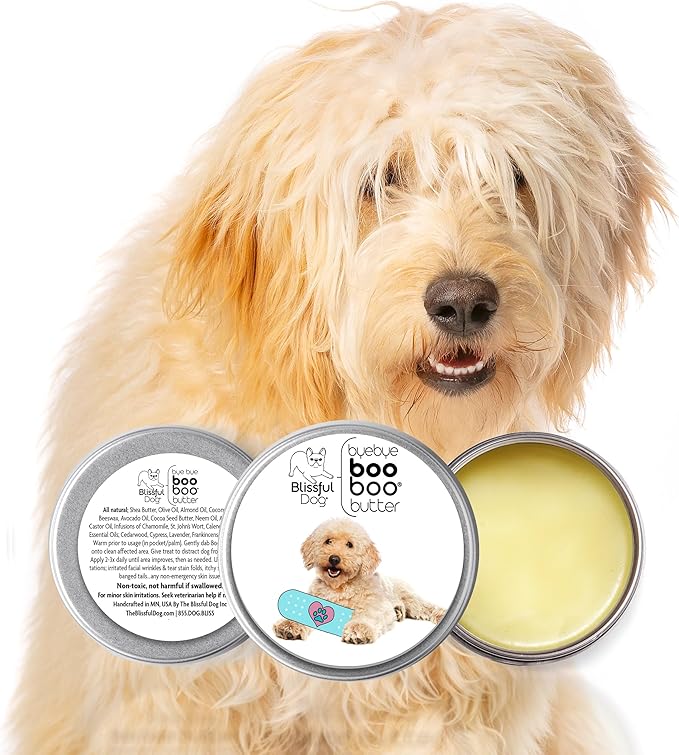 The Blissful Dog 8 oz TIN Goldendoodle Booboo Butter