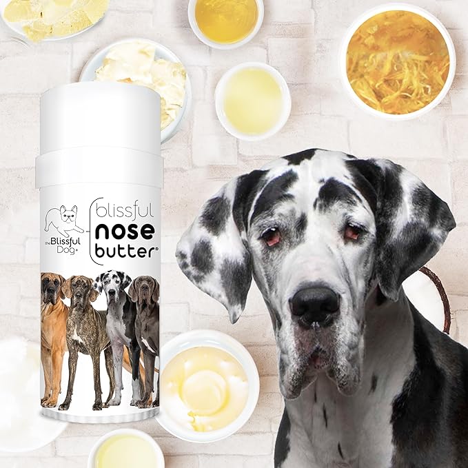 The Blissful Dog Great Dane Unscented Nose Butter - Dog Nose Butter, 2 Ounce