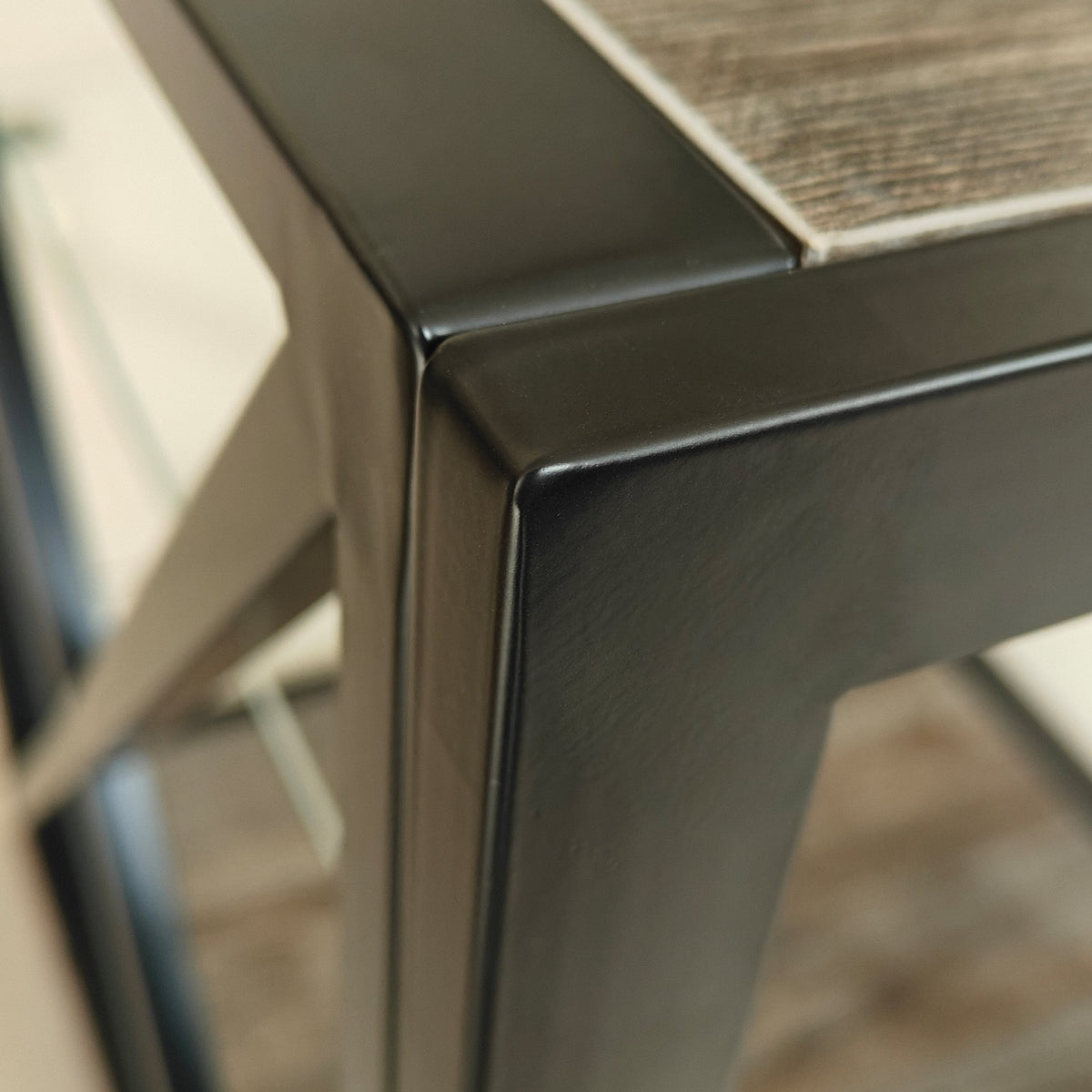 Set of 2 Modern End Tables for Bedroom & Living Room