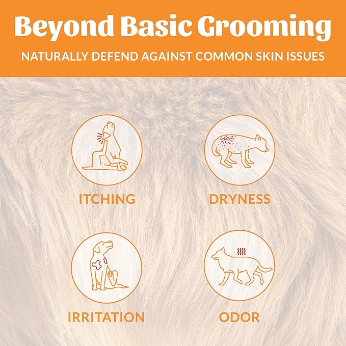 Skout's Honor Probiotic Pet Deodorizer Spray- Hydrating Daily-Use with Avocado Oil & Omega-3s, Microbiome Friendly Certiified, Paraben & Sulfate-Free, 97% Natural, 8oz, Honeysuckle