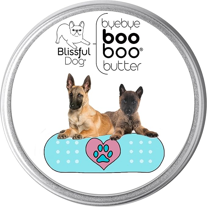 The Blissful Dog 4 oz TIN Belgian Malinois Booboo Butter
