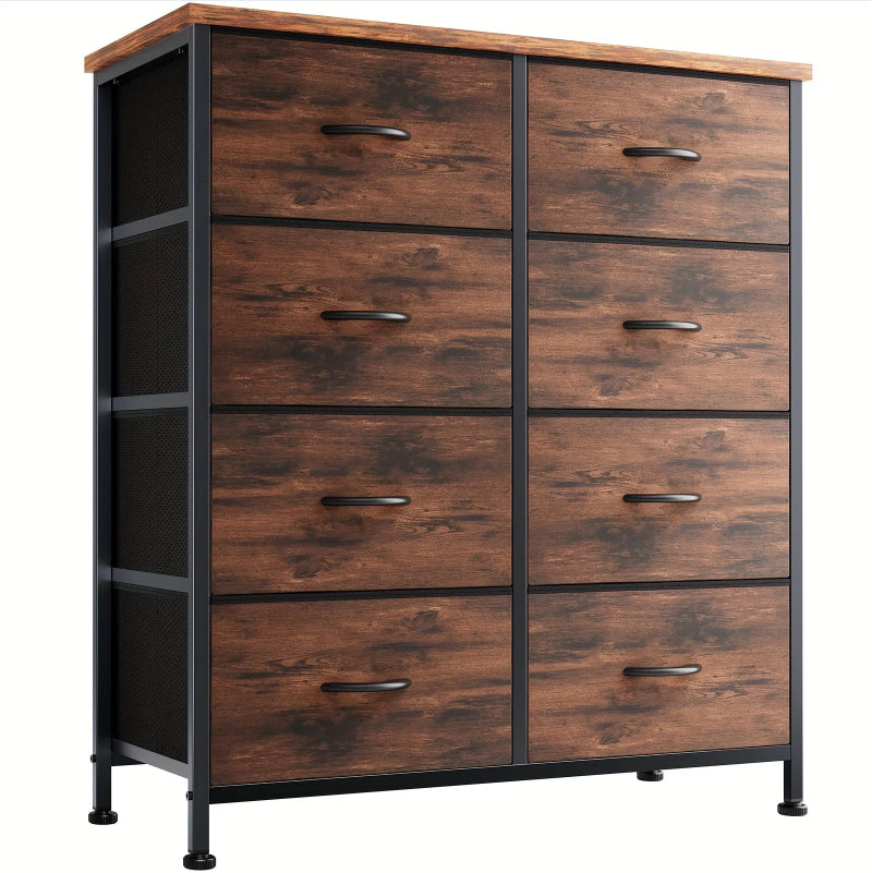 Dresser for Bedroom with 8 Drawers Tall Dresser