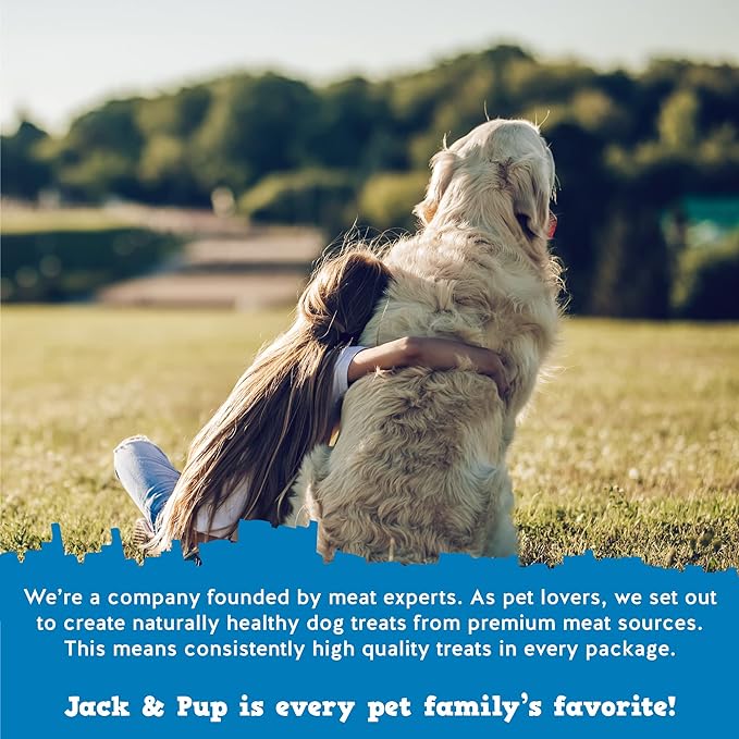 Jack&Pup Beef Bones, Knee Cap for Dogs, Long Lasting Natural Dog Bones, Beef Bone Knee Caps for Large Dogs. (10 Pack)