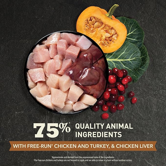 ACANA Grain-free Dry Cat Food Meadowlands Chicken Turkey Fish and Cage-Free Eggs 10lb Bag