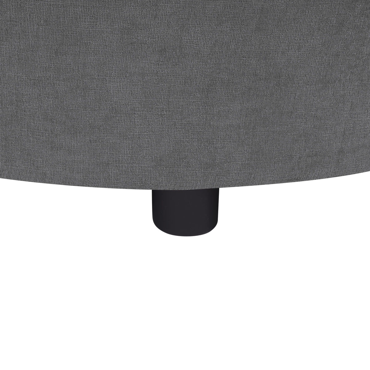 Modern L-Shaped Sectional Sofa With Curved Chaise, USB Ports, And Side Storage Pockets