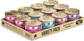 Weruva Classic Cat Food, Variety Pack, Frisky Fishin' Friends Wet Cat Food, 5.5oz Cans (Pack of 24)