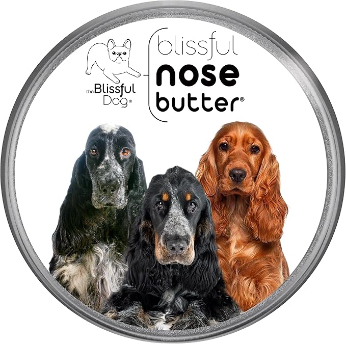 The Blissful Dog English Cocker Spaniel Unscented Nose Butter, 16oz